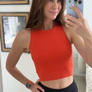 sports top.  orange.  size XS-s.  H&M excellent condition